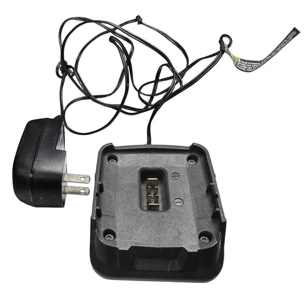 Ryobi IntelliPort C123D 12V Lithium-Ion Battery Charger 140157013 Grey Black